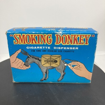 Smoking Mule Donkey Cigarette Dispenser Box Novelty Southwestern  Collectable 748