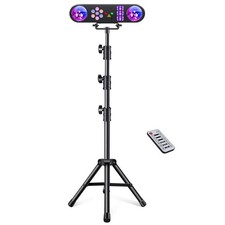 DJ Light with Stand,Party Lights DJ Disco Light Sound Activated,5 in 1 Party ...