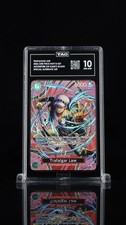 Bandai One Piece Card Game Trafalgar Law OP13-031 SP Alt Art Foil TAG 10