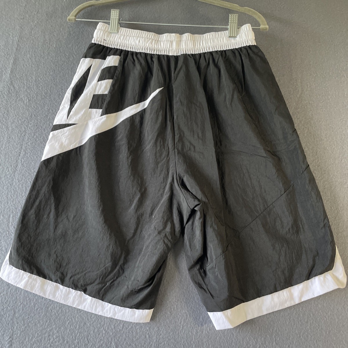 nike throwback shorts black