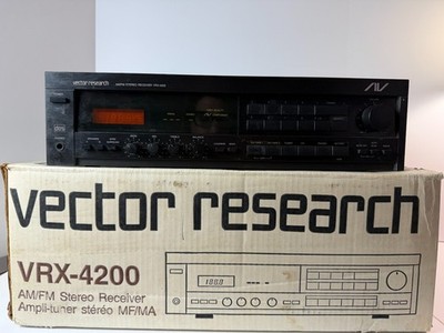 Vintage Vector Research VRX-4200 AM/FM Stereo Receiver w/ box - working