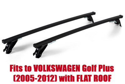 Premium Roof Rack Bars For VOLKSWAGEN Golf Plus (2005-2012) Flat Roof ST306/031M