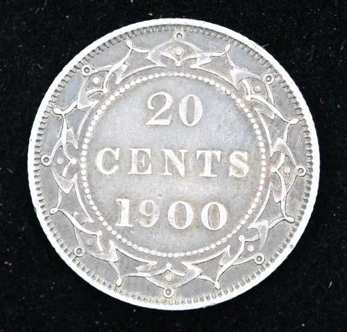 1900 Newfoundland 20 Cents — photo from another recent sale