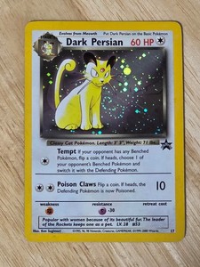 dark persian pokemon card value - (17) - Wizards Black Star Promos Preserved in a tamper Just in …. This is
