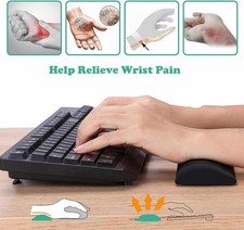 Memory Foam Keyboard Wrist Rest Mouse Wrist Rest, Ergonomic Design Wrist Pad ...