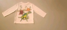 GAP DINOSAUR T SHIRT 3 Fun Dinos One COMFY COTTON SHIRT. Boy's Sz 2T
