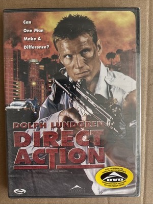 Direct Action (2004) Dolph Lundgren Rare  DVD (B5)