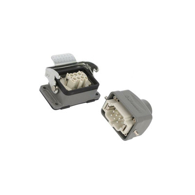 93603-0043 Steckverbinder: HDC männlich + weiblich S-E PIN: 6 6+PE gerade MOLEX