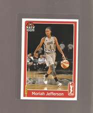 MORIAH JEFFERSON 2017 WNBA MATH HOOPS,UCONN,TEXAS HOME EDU SPORTS AS,4X NCAA CMP