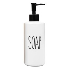 Porcelain 16oz Liquid Dispenser - Kitchen, Bathroom  Laundry Soap  Shampoo ...