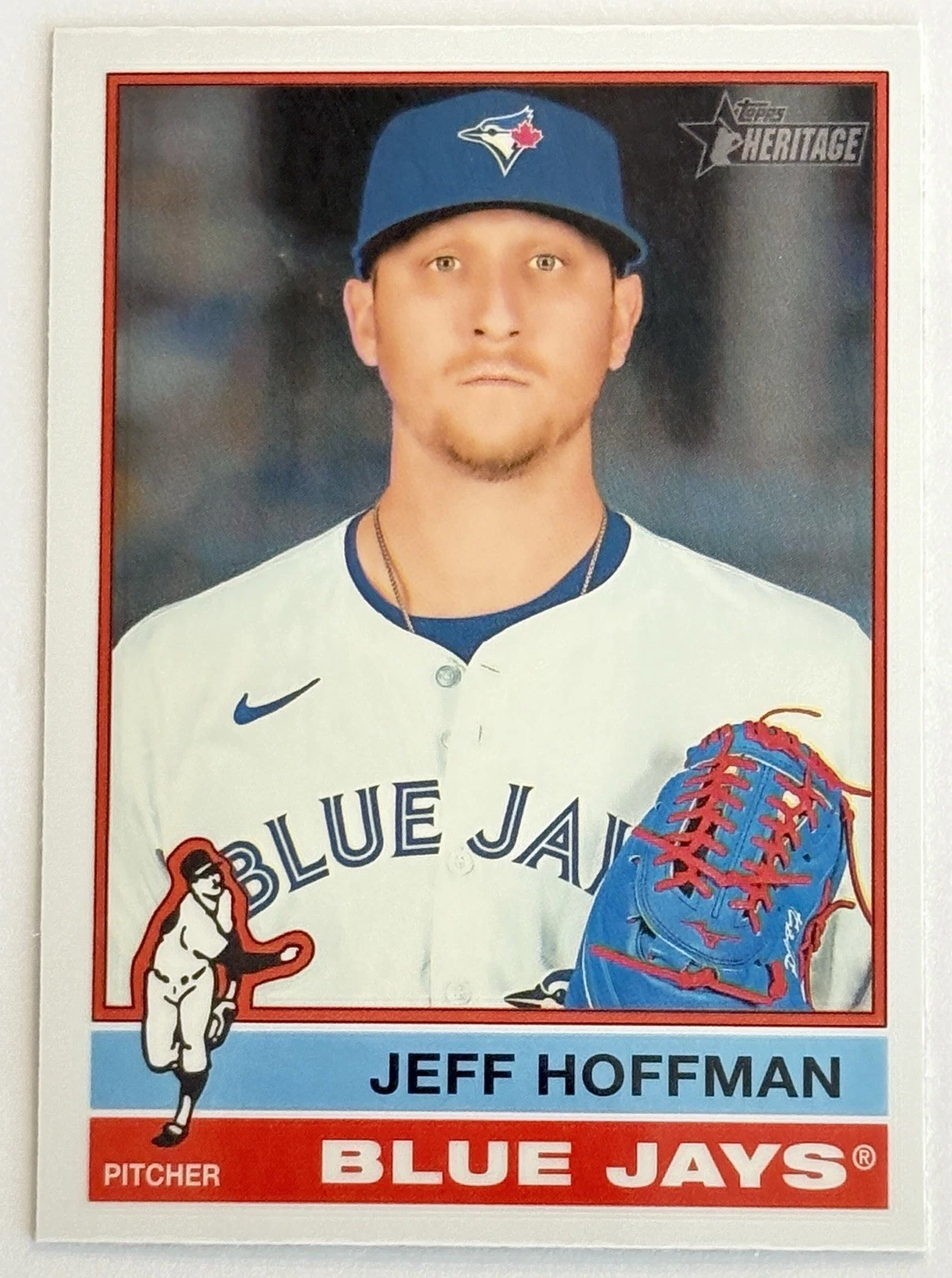 2025 Topps Heritage - High Number SP Jeff Hoffman #431 Chrome