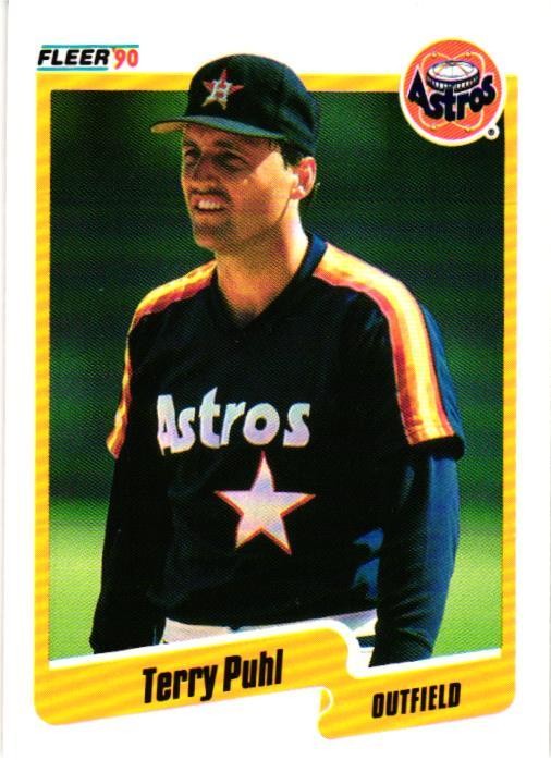 1990 Fleer #233 Terry Puhl