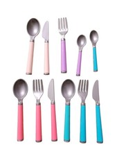 Lot Of 11 Pretend Play Kids Toy Silverware Utensils