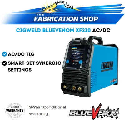 CIGWELD Bluevenom XF210 AC/DC TIG Welder W1300210 - Bild 1 von 2