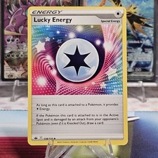 lucky energy pokemon card value Amazon.com: Lucky Energy 158/198 - Chilling Reign - Pokemon Special Energy  Card Lot main image 0