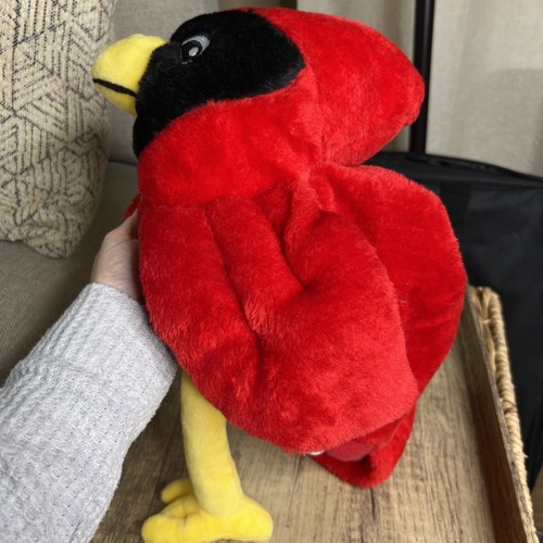 Plush Cardinal Hat Red Bird Hat Fredbird No Logo - Bild 5 von 8