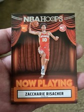 2024-25 Panini NBA Hoops Now Playing #31 Zaccharie Risacher Atlanta Hawks RC
