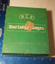 N.C.K Dial Internal Caliper Gauge .001" Japan Bore Gage w/ Case & Papers