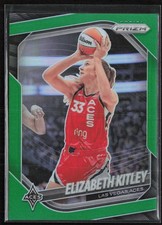 2025 Panini Prizm WNBA #41 Elizabeth Kitley Green Prizms