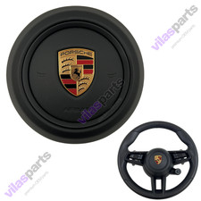 OEM Porsche 992 Taycan Panamera Cayenne Lenkrad Leder Airbag