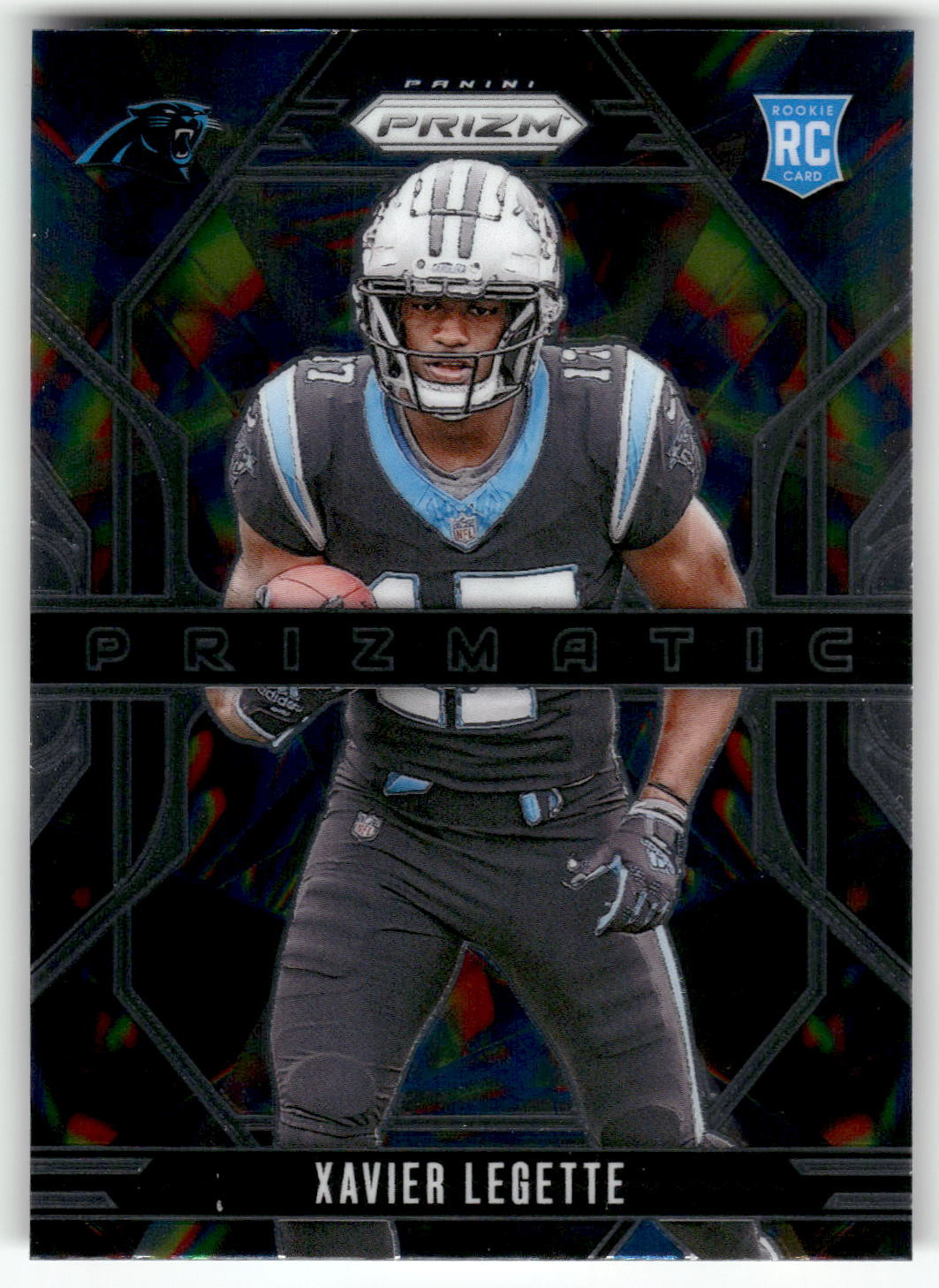 2024 Panini Prizm #16 Xavier Legette Prizmatic Rookie RC Panthers