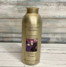 Victorias Secret Wildberry Bouquet  Perfumed Body Talc 3 oz Discontinued Vintage
