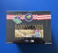 1992 Classic Best Minor League Baseball Jumbo Packs Cards Box - Factory Sealed