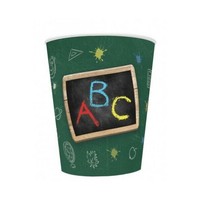 Partybecher Schulanfang Tafel Einschulung Schule Party ZubehÖR Becher