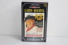 Coffret 2 VHS René Chateau  : Les Misérables 1ère et 2ème époque - Gabin Bourvil
