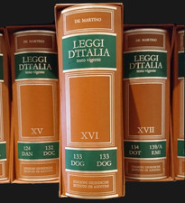 LEGGI D'ITALIA Testo Vigente 60 volumi - De Martino
