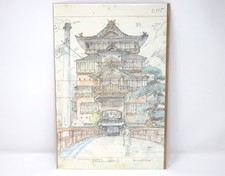 Studio Ghibli SPIRITED AWAY Replica Original Picture Art Cel Layout Miyazaki JPN