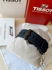 Tissot Seastar 1000 T-Sport Steel Men's Gold Chronograph Black Dial Diver 300m 22