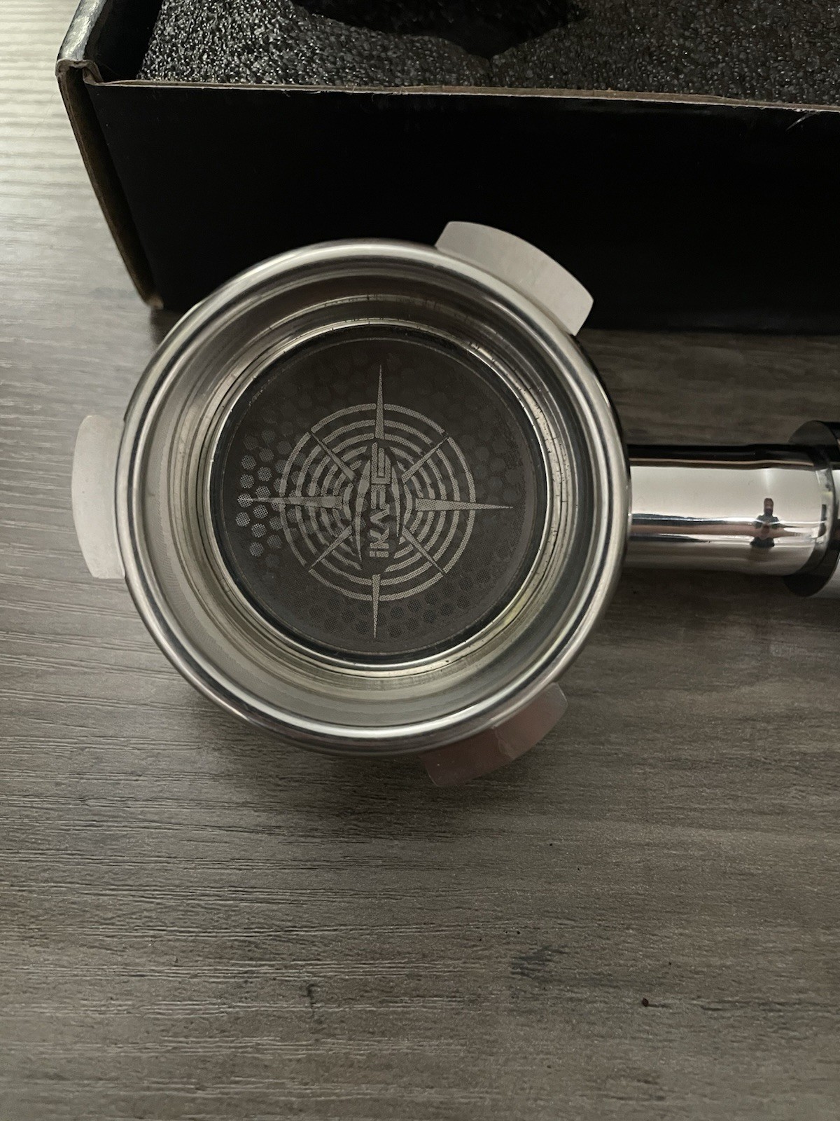 IKAPE 54mm Bottomless Portafilter with High Extraction Precision Basket