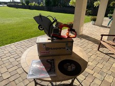 2023 Husqvarna K1 Pace 14" Cut-Off Saw w/ 2 Batteries/Battery Charger Open Box!