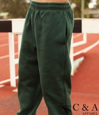 Kids Boys Girls Elastic Waist Casual Sports Track Pants Trousers Wear 3 Pockets