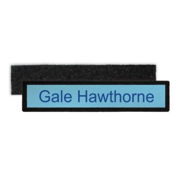 Patch Namensschild Gale Hawthorne Hunger Tödliche Spiele Kämpfe Humor #26368