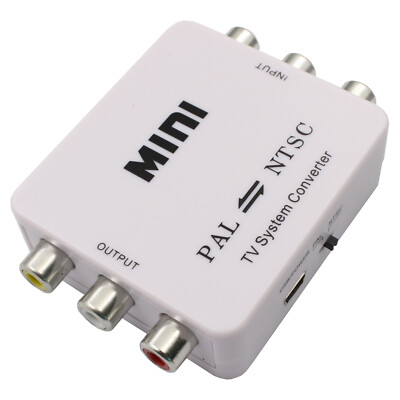 PAL / NTSC / SECAM to PAL / NTSC Converter Adapters Switcher TV System
