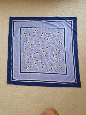 Vintage Eastex Schal Retro Floral Square Scarf 
