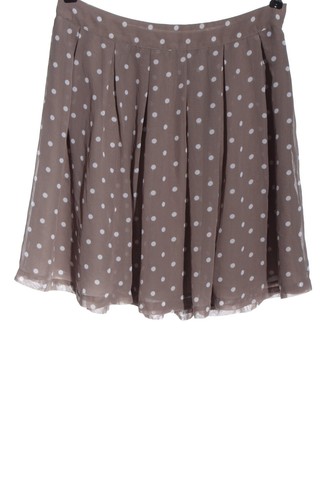 H&M Mini-jupe Dames T 38 noir-kaki-blanc style décontracté
