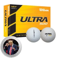 New Wilson Ultra 500 Trump - Victory Dance Golf Balls