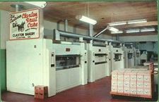 Vintage Postcard Home Old Fashioned Claxton Bakery Fruit Cake Claxton Georgia GA