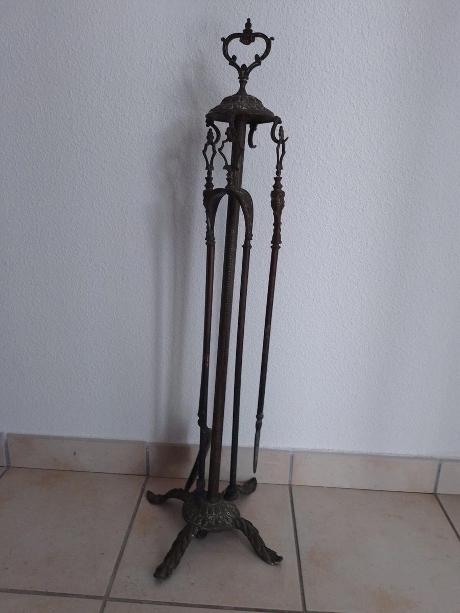 Accessoire de cheminée (4) - Cuivre - Serviteur de cheminée