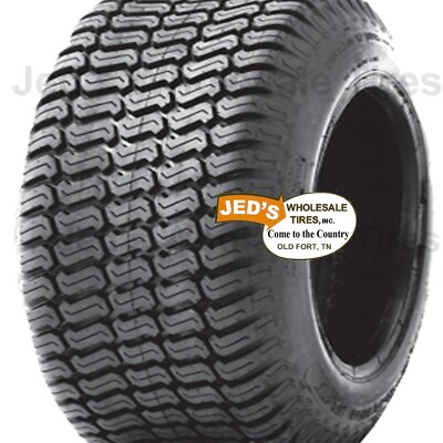 2-Pack 16x7.50-8 Riding Mower Tires - 4-Ply Turf Tires For Lawn Tractors, Go-Karts, & Wagons