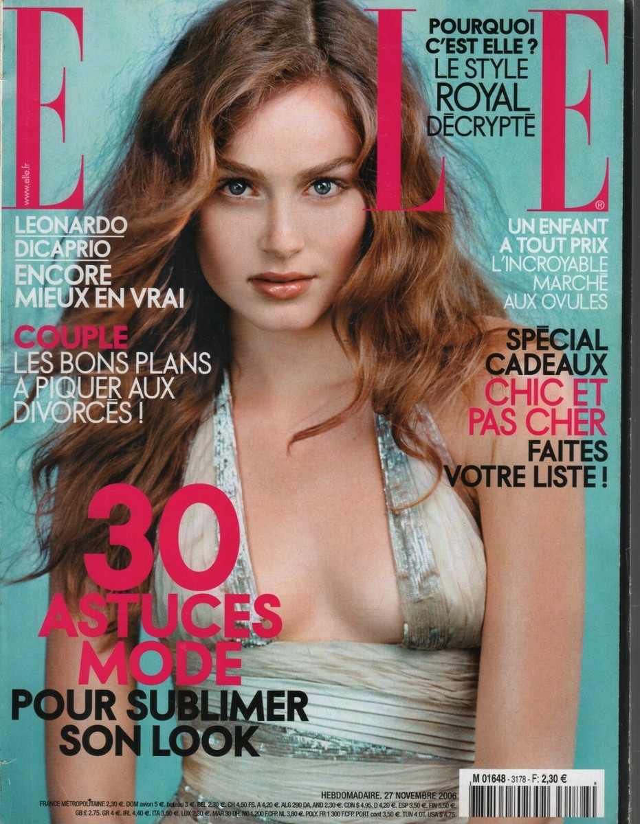 Elle French Fashion Magazine 27 Novembre 2006 Leonardo DiCaprio