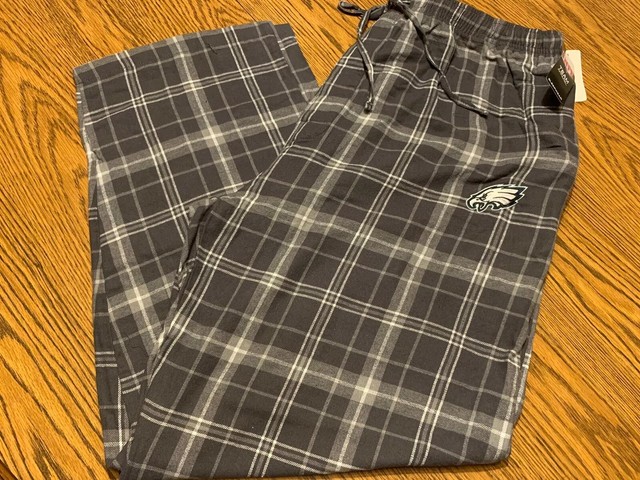 Philadelphia Eagles NFL Men's Gray Flannel Plaid Lounge Pajama Pants, 2XL, NWT | eBay