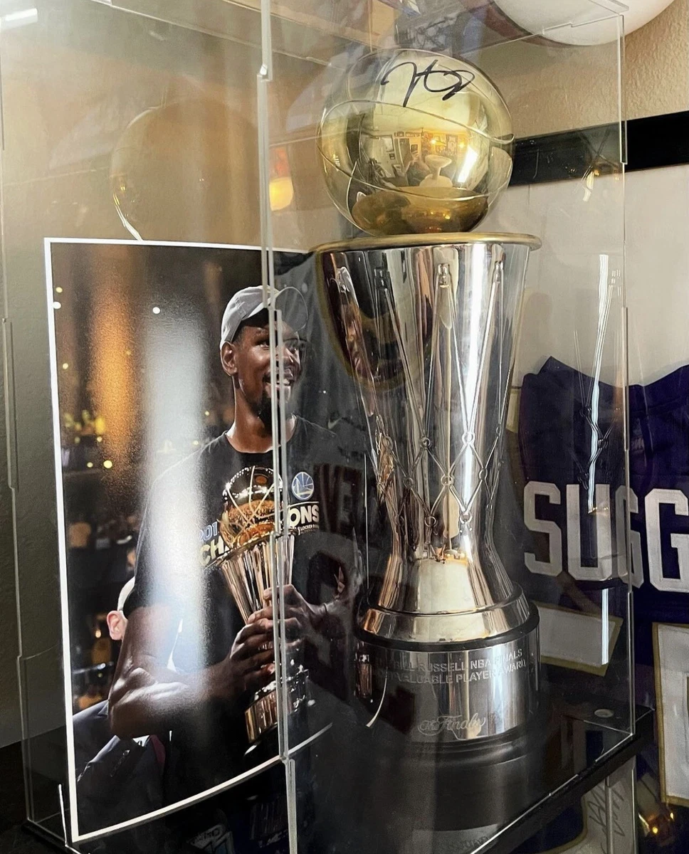 Kevin Durant KD Signed Full Size NBA Finals MVP Trophy Championship Proof