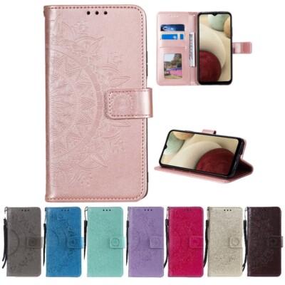 Hülle für Samsung Galaxy M33 5G Handy Cover Flip Case Schutzhülle Tasche Mandala