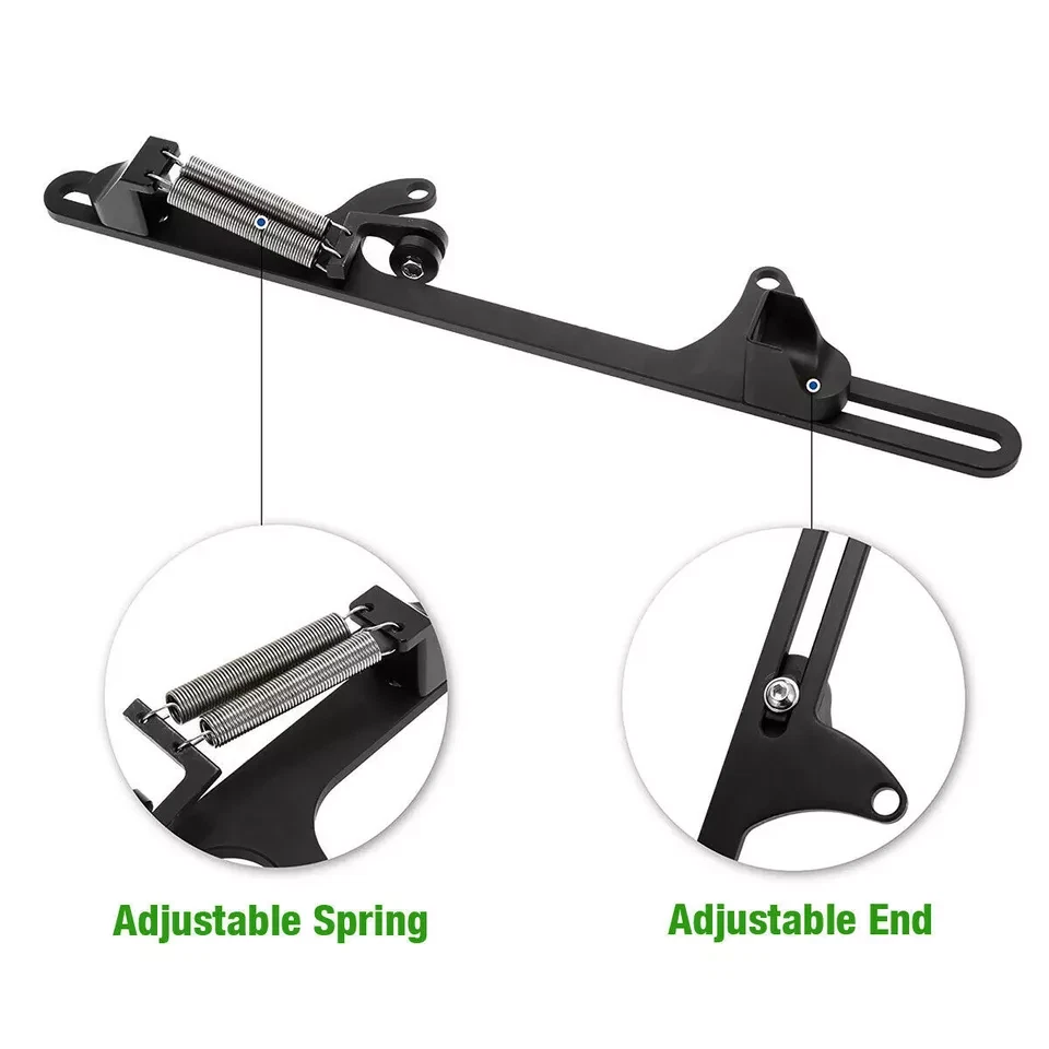 Para 4150 4160 Serie Negro Billet Aluminio Acelerador Cable Carburador Soporte Carburador Foto 4 de 4