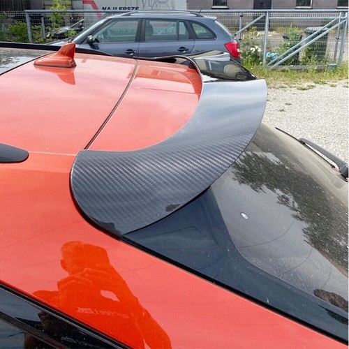 For Audi RS6 Avant C8 Wagon 2019UP DRY CARBON Rear Roof Spoiler Top Window Wing - Picture 5 of 12