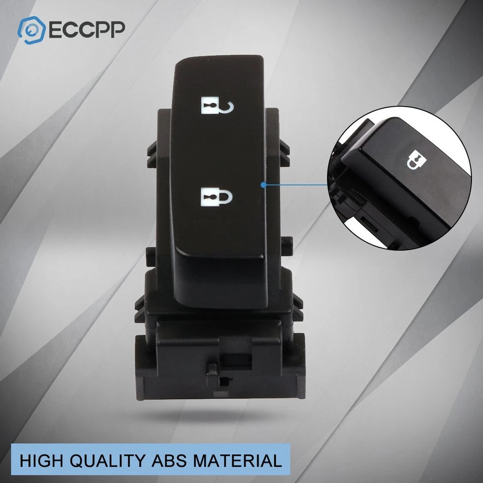 Interruptor de bloqueo de puerta para Chevrolet Silverado GMC Sierra 1500 2500 HD 3500 HD 2007-14 Foto 2 de 4